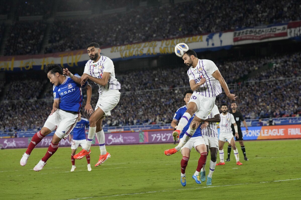 Yokohama lidera 2-1 en la final de la Liga de Campeones de Asia contra Al-Ain